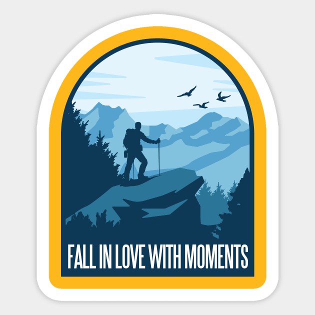 Fall in love with the moments Sticker by COZILYbyIRMA